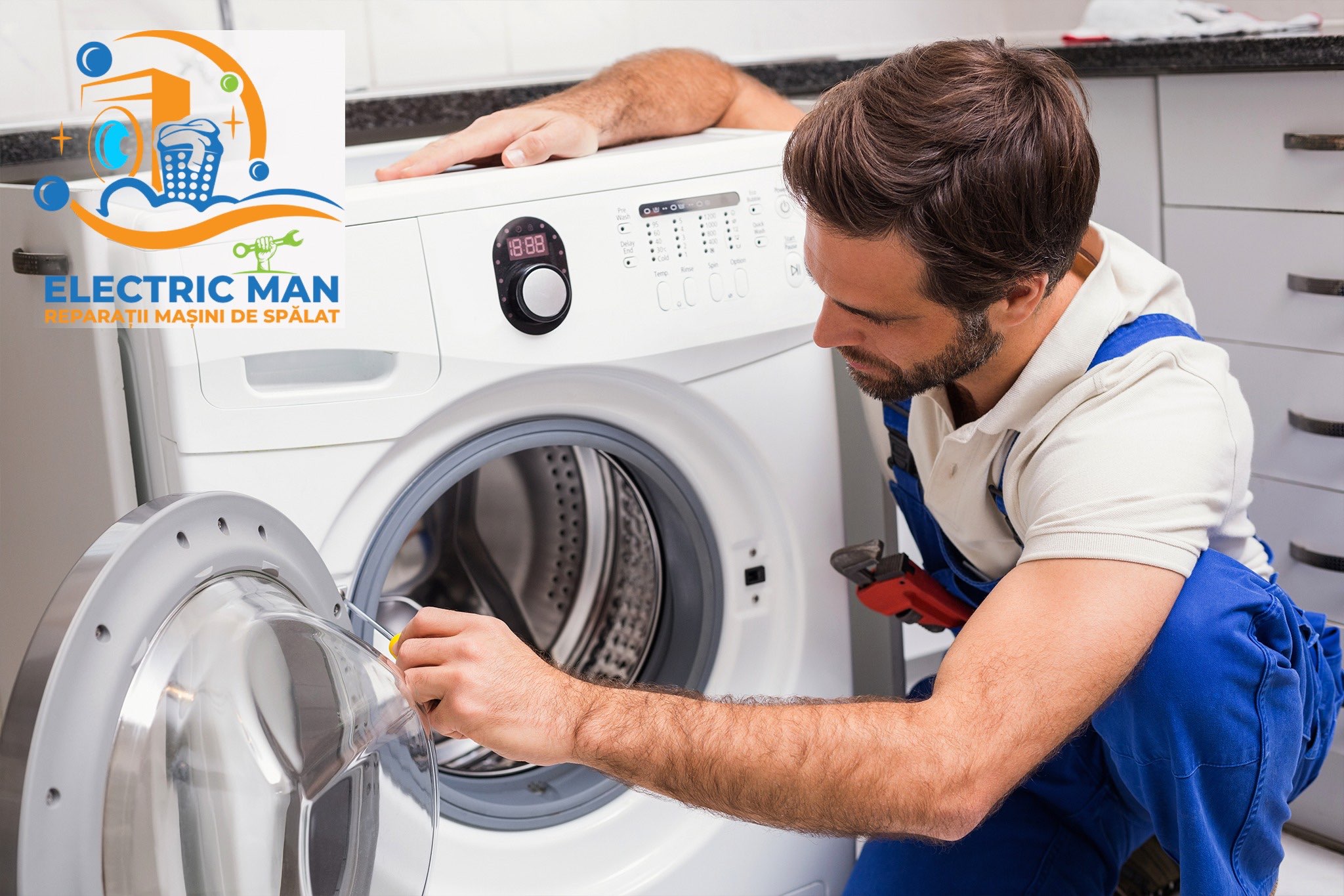 Reparații mașini de spălat Galați la domiciliul clientului - CARA ELECTRIC MAN