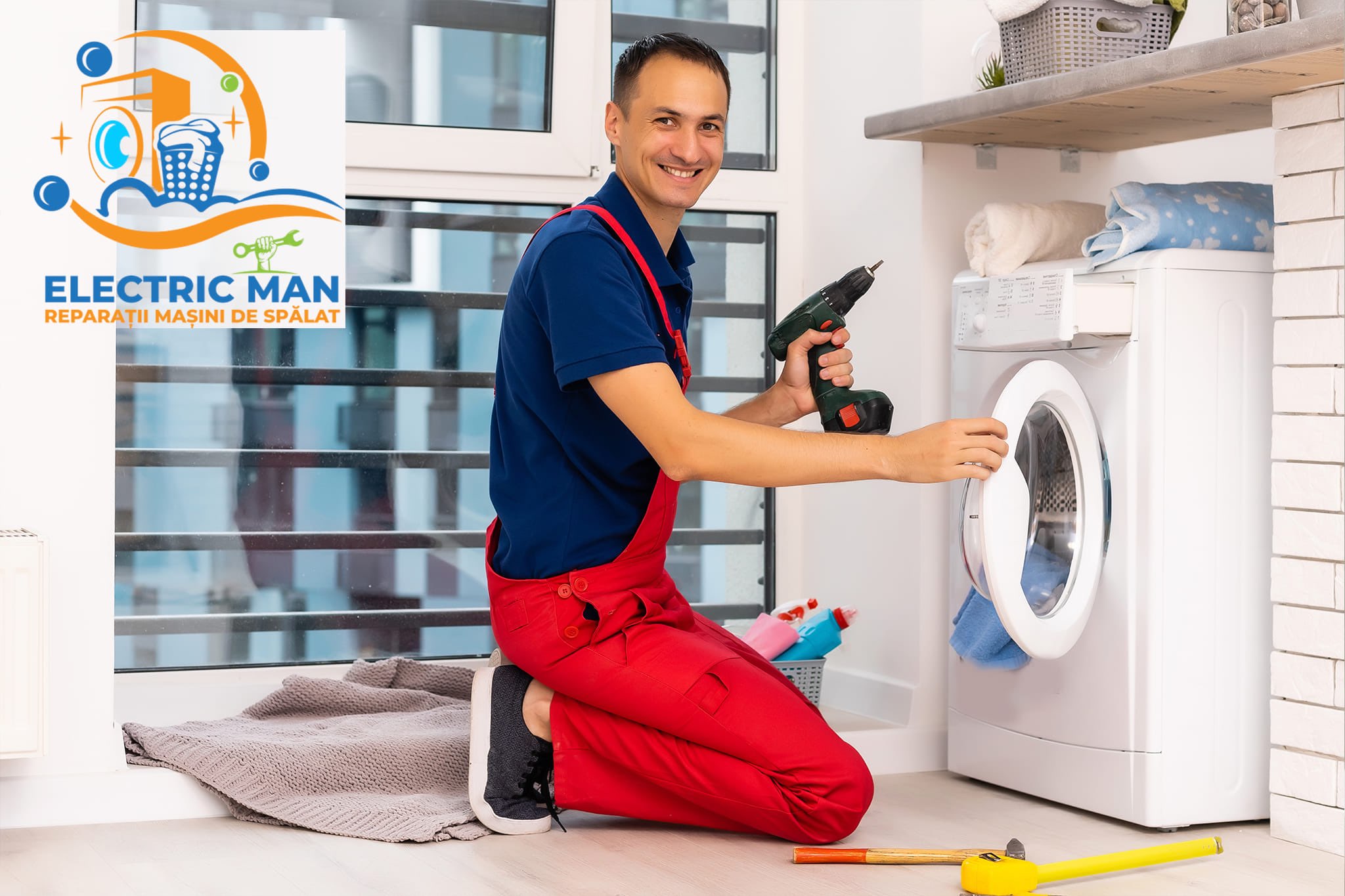 Reparații mașini de spălat Galați la domiciliul clientului - CARA ELECTRIC MAN