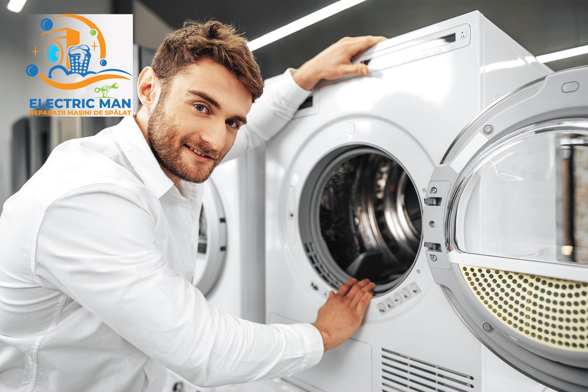 Reparații mașini de spălat Galați la domiciliul clientului - CARA ELECTRIC MAN