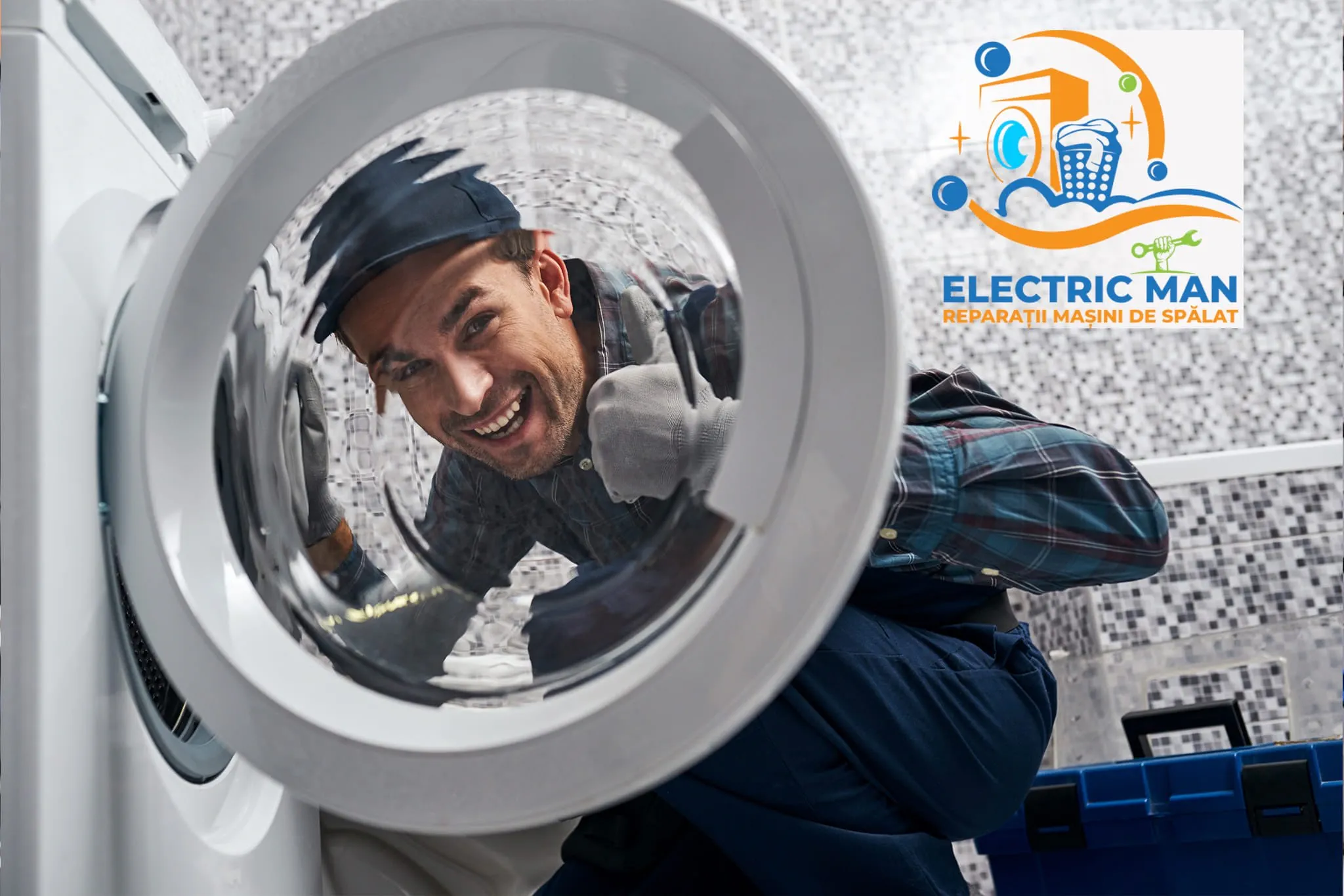 Service profesional mașini de spălat la domiciliu Galați și Brăila